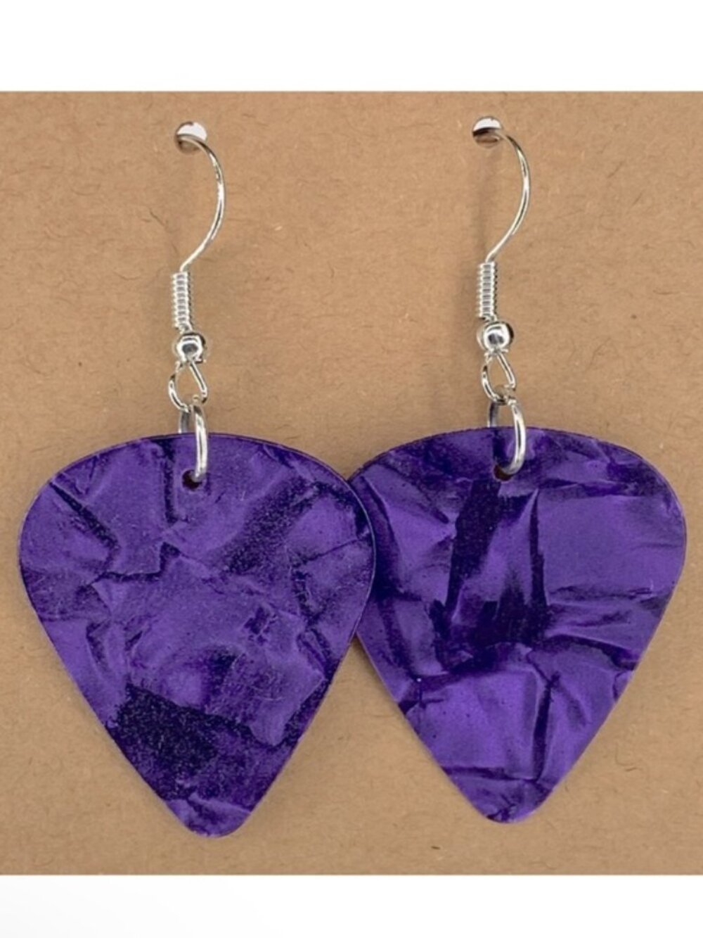 Guitar Pick Custom Earrings Fashion Jewelry